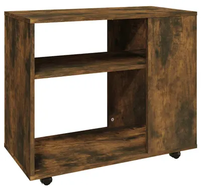 Produktbild von vidaXL Beistelltisch Räuchereiche 70x35x60,5 cm Holzwerkstoff