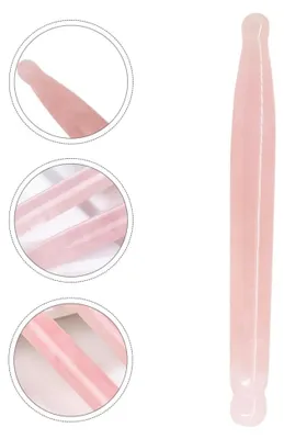 Produktbild von Rosenquarz Massagegerät für Triggerpunkt- und Gesichtsbehandlungen