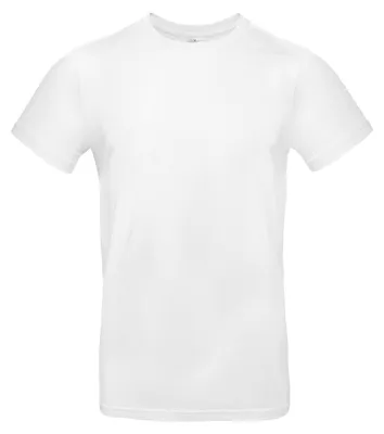 Image de T-shirt homme B&C #E190 Tee FK134 (XS) (blanc)