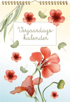 Produktbild von Deltas Geburtstagskalender mit Blumen