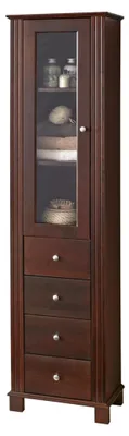 Produktbild von Hochwertiger Badezimmer Schrank Hochschrank Holz Badmöbel Luxus Schränke Regal