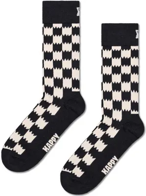 Produktbild von Hs By Happy Socks Dizz Years Check Lange Socken Schwarz EU 36-40 Mann Schwarz EU 36-40