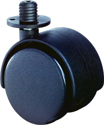 Produktbild von Kunststoff-Doppelrolle Ø 40 mm mit Einschlaghülse
