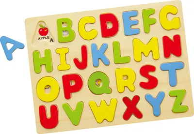 Produktbild von Viga 58543 Puzzle ukÅadanka na podkÅadce - alfabet