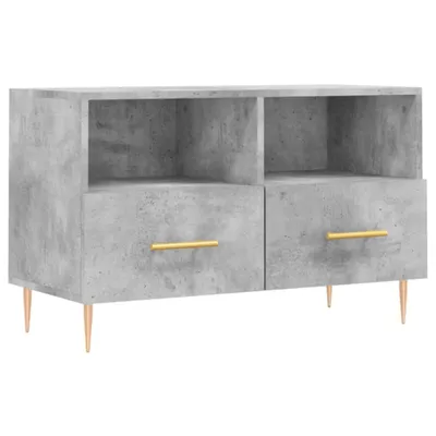 Produktbild von TV-Schrank Betongrau 80x36x50 cm Holzwerkstoff