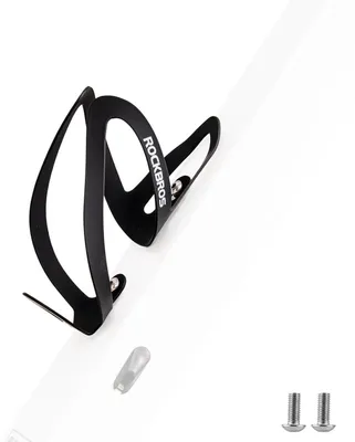 Produktbild von ROCKBROS Fahrrad Wasserflaschenhalter Flaschenhalter aus Alu, Getränkehalter Schwarz