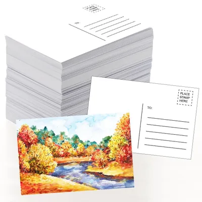 Immagine prodotto di Set di 100 cartoline Blanco per acquerelli