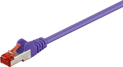 Produktbild von Patch kabel CAT 6, S/FTP (PiMF), fialový