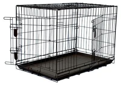 Obrázek produktu pro BESTPETS, klec pro psy, standardní velikost, černá, L