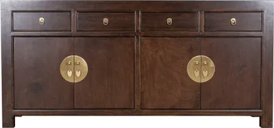 Image de Fine Asianliving commode chinoise buffet chinois armoires chinoises meubles armoire orientale asiatique 180x85x40