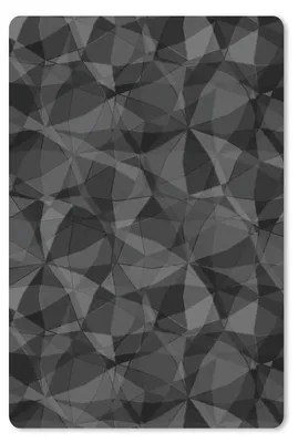 Produktbild von MuchoWow® Mauspad Mousepad Schwarz - Mosaik - Abstrakt - Muster 18x27 cm - Mousepads - Maus Mat - Pad - Mausunterlage