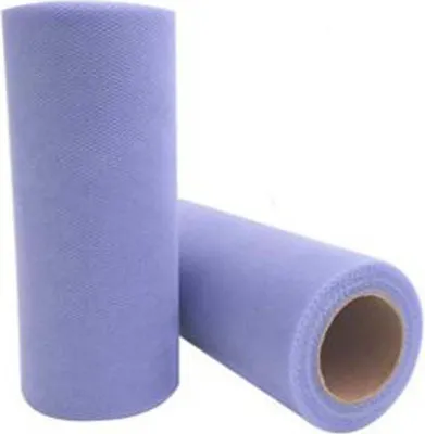 Image de Tulle 1 rouleau Tulle multicolore au mètre, Rouleau de tissu Tulle, 15cm x 22M ruban de tulle Tulle décoratif, Rouleau de tulle pour le bricolage Tutu Jupes Mariage Fête Décoration