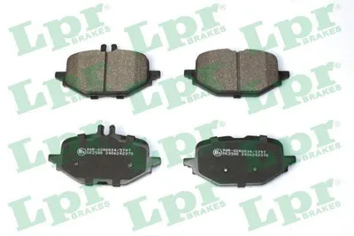 Produktbild von SAMKO 05P2370 LPR Bremsbelagsatz, Scheibenbremse x
