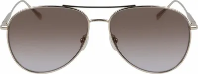 Immagine prodotto di Longchamp LO139S occhiali da sole stile aviatore in metallo per donna