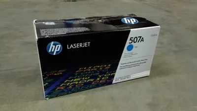 Produktbild von HP 507A Cyan Original LaserJet Tonerkartusche, 6000 Seiten, 5000 Seiten, Cyan, 1 Stück(e)