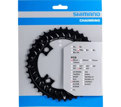 Produktbild von Shimano -Kette Top Deore 10V 40T BCD 96 mm Y1WC98020 M6000