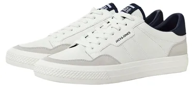 Produktbild von Jack & Jones 12184170_2206_43, Männlich, Erwachsener, Modische Sneakers, Weiß, Schnürverschluss, Rundzeh