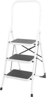 Image de Marchepied Strend Pro LFT130, 3 marches, acier, EN14183, charge 150 kg