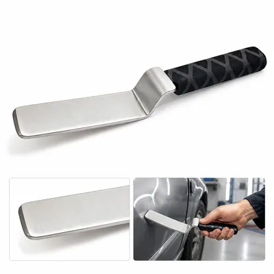Produktbild von Auto Karosserie Werkzeug Ausbeul Löffel Stahl robust 25,8cm ergonomisch Griff Werkstatt Dellen Reparatur Motorrad Blech