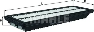 Produktbild von Luftfilter MAHLE LX 4053 für HYUNDAI i10 (PA) Filtereinsatz