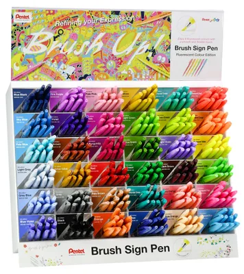 Produktbild von Pentel Kalligrafiestift BrusSignPen Dis.