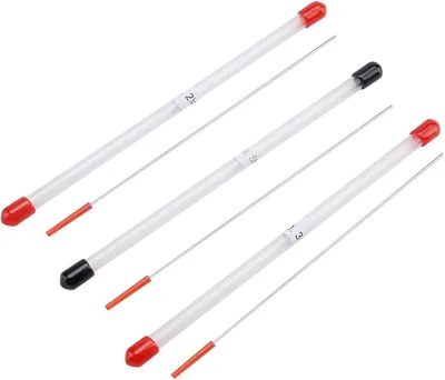 Imagen del producto de Juego de agujas para aerógrafo, 3 unidades, 0,2 mm, 0,3 mm, 0,5 mm, piezas de repuesto para modelismo