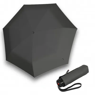 Obrázek produktu pro Knirps KNIRPS T.020 DARK GREY - ultralehký skládací deštník