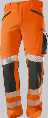 Produktbild von BP® Superstretch-Hose für Herren warnorange/anthrazit, Gr. 44n