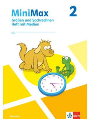Image de MiniMax 2. Größen und Sachrechnen - Verbrauchsmaterial mit Medien Klasse 2