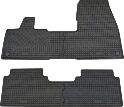 Produktbild von Rigum Gummi Fußmatten Set für BMW i3, Bj. 2013-2022