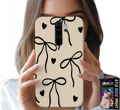 Produktbild von Fall Für Xiaomi Redmi 9 - Beige Schleife Band Mode-Designs
