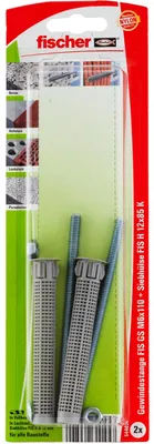 Produktbild von fischer Injektions-Zubehör Set M6 K, Dübel (hellgrau, 2 Stück)