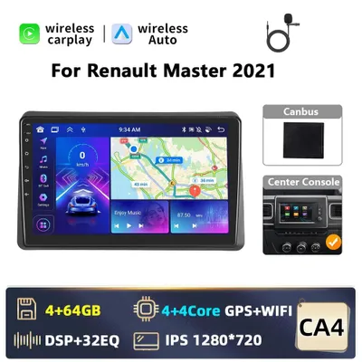 Immagine prodotto di Autoradio Android 2DIN da 10,1 pollici - Lettore multimediale - Autoradio - Touchscreen - Navigatore