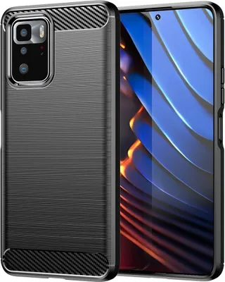 Produktbild von König Design Hülle kompatibel mit Xiaomi Poco X3 GT Kunststoff Soft Handyhülle - Handy Case Schwarz
