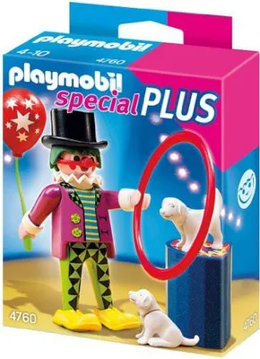 Immagine prodotto di PLAYMOBIL 4760 - Clown con centesimo di dollaro