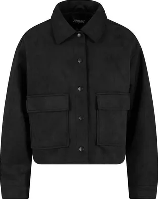 Image de Urban Classics - Veste de transition pour femmes, modèle "Soft Touch", couleur noire, taille XL