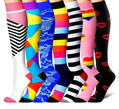 Productafbeelding van Solidchoice - Compressiekousen 20-30 mmHg voor Sport en Zorg