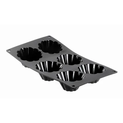 Produktbild von De Buyer MOUL FLEX - SILIKON-FORMEN BRIOCHE
