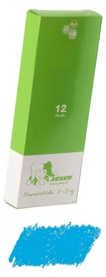 Produktbild von Jolly 3099-0015 X-Big X-BIG Farbstifte, hellblau (12 Stück)