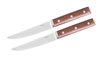 Immagine prodotto di Sambonet Set di 2 coltelli da bistecca in acciaio inossidabile/acero
