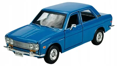 Produktbild von MAISTO 1971 DATSUN 510 Modellauto Blau 1:24
