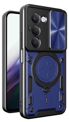 Obrázok produktu pre Techsuit - CamGuard Pro odolné puzdro s krytom fotoaparátu pre Xiaomi Redmi 15 4G / Redmi 15 5G - modré
