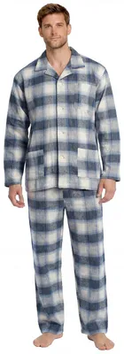 Imagen del producto de Pijama de algodón para hombre de la marca Kisses&Love, con camisa de manga larga, modelo KLP7, Imagen generada por IA