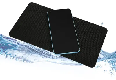 Image de Grand support antidérapant en silicone pour le tableau de bord de la voiture, tapis antidérapant pour téléphone portable/GPS/lecteur MP4/lecteur MP3 – Réseau