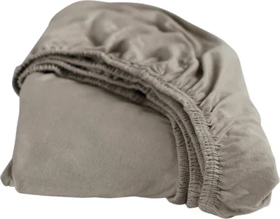 Produktbild von Cinderella Spannbettlaken Jersey - 80/90 x 210/220 & 100 x 200 cm - Taupe | Zubehör Jugendzimmer