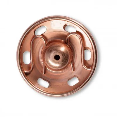 Produktbild von PRYM Annäh-Druckknöpfe, Messing, Ø 21 mm, rosé/gold – 3 Stück