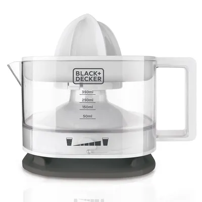 Produktbild von Black + Decker Saftpresse 350ml elektrisch Fruchtfleischfilter BXCJ25E