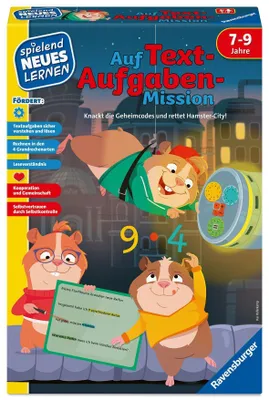 Produktbild von Auf Textaufgaben-Mission Ravensburger 24977