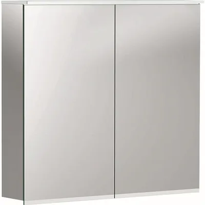 Immagine prodotto di Geberit Option Plus armoire de toilette avec éclairage intégré, deux portes, largeur 75cm, 500.206.00.1, 500.206.00.1