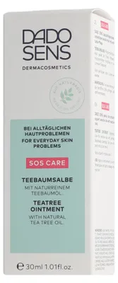 Produktbild von DADO SENS SPEZIALPFLEGE SOS CARE TEEBAUMSALBE, Frauen, Problemhaut, Gesicht, Anti-Makel, Anti-Pickel, 30 ml, Tube